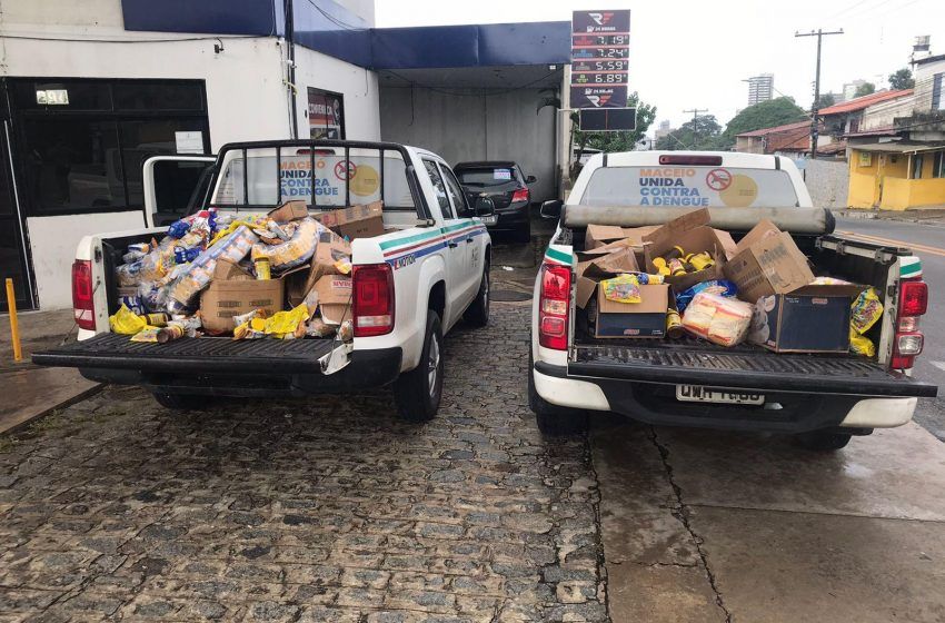 Vigilância Sanitária apreende 1.300 kg de alimentos
