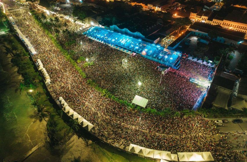 São João: Jaraguá bate recorde e chega a 100 mil pessoas