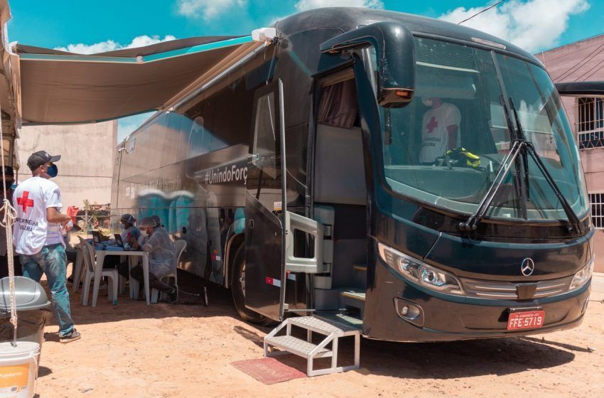 Ônibus da Vacina retorna com imunização contra a Covid