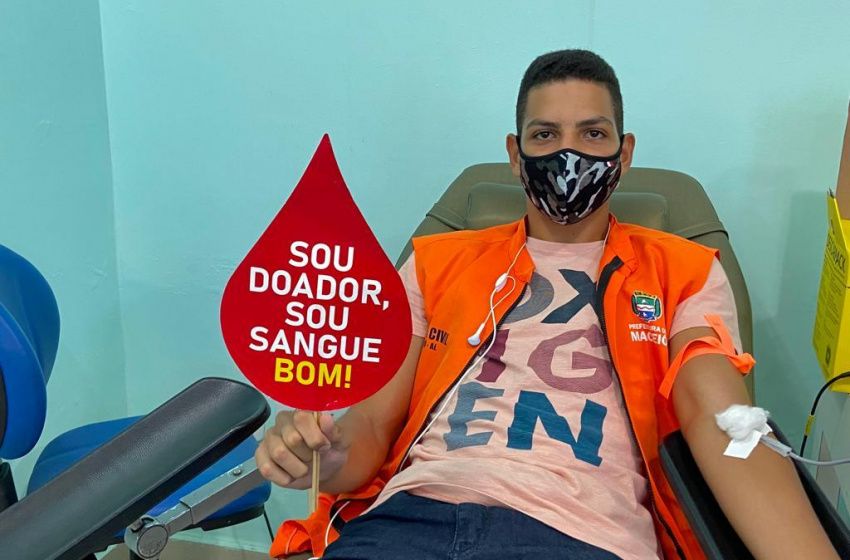 Defesa Civil realiza mutirão de doação de sangue
