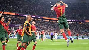 Em jogo de cinco gols, Portugal vence Gana com emoção