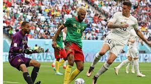 Camarões e Sérvia empatam em jogo frenético