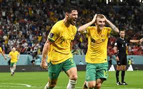 Austrália vence a Dinamarca e volta às oitavas de final da Copa