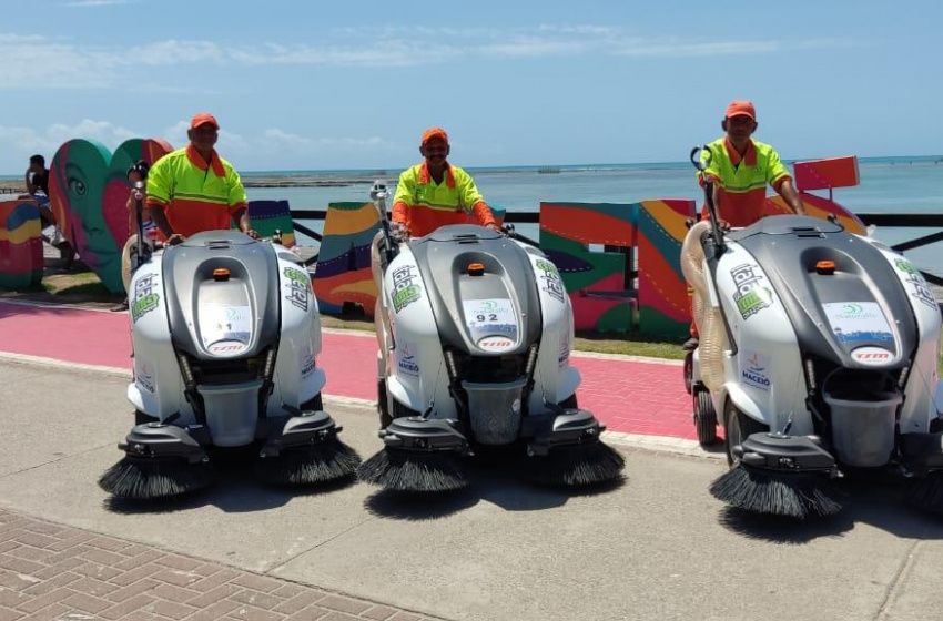 Desenvolvimento Sustentável começa a usar varredeira elétrica