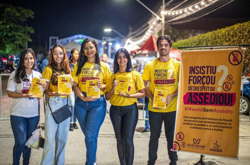 Maceió combate assédio e instala pontos de apoio
