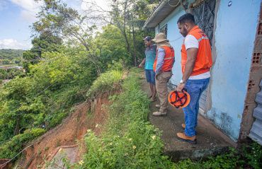 Defesa Civil monitora áreas de risco e atende chamados