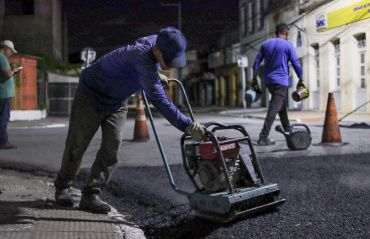Mais de 7 mil toneladas de asfalto são aplicadas em Maceió