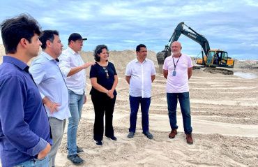 Obras de contenção marítima de Maceió recebem visitas