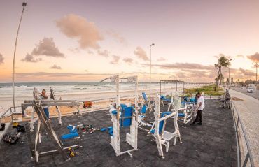 Prefeito JHC anuncia 15 academias ao ar livre em Maceió