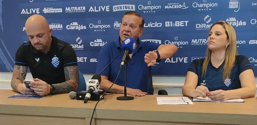 Rafael Tenório deve mudar o departamento de futebol do CSA