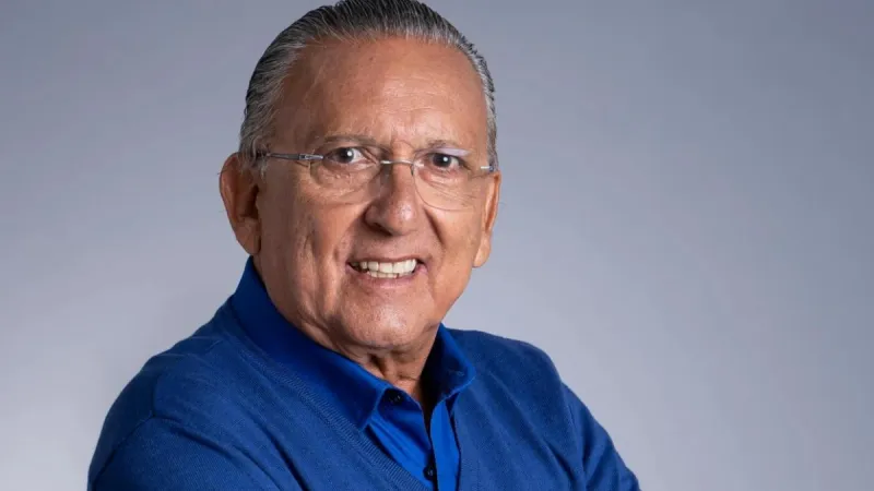 Galvão Bueno passa mal durante o Natal e é internado em Londrina