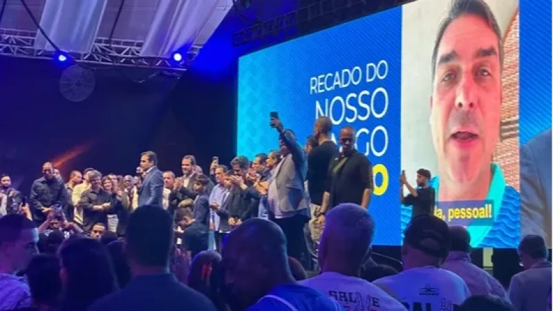 Filiação de Marçal ao União Brasil tem vídeo de Flávio e pedido perdão a Nunes