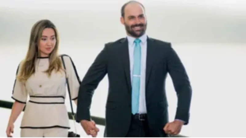 Esposa de Eduardo amplia racha no bolsonarismo ao defender marido de fala de Nikolas