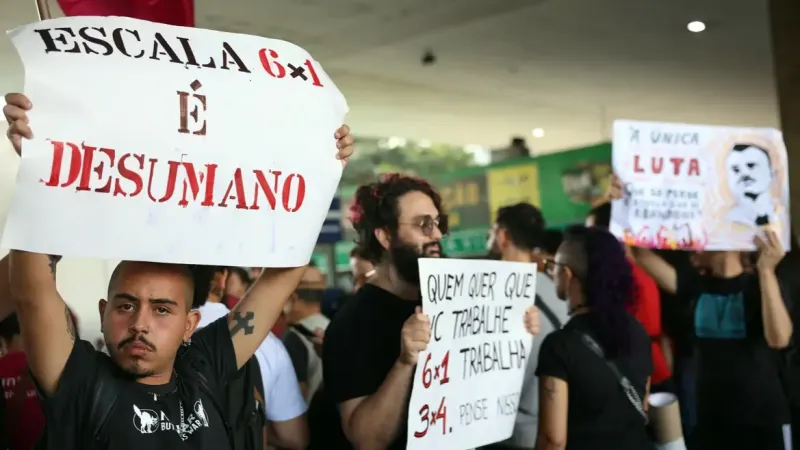 Fim da escala 6x1 é principal bandeira nos atos do 1° de Maio no país