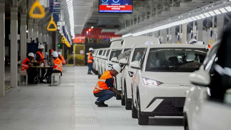 BYD quer aumentar nacionalização dos carros no Brasil e mira liderança de mercado até 2030