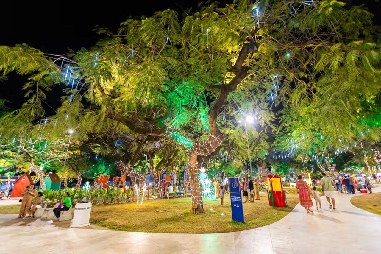 Pista de gelo, desfile natalino, caravana, cinema ao ar livre... confira a programação de Natal em Maceió