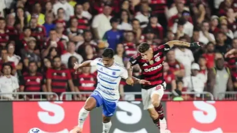 Campeonato Brasileiro: Flamengo e Cruzeiro empatam em Maracanã lotado