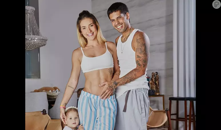 Virginia Fonseca está grávida! Mulher de Zé Felipe confirma 3º filho com foto do teste: 'Agora somos cinco'