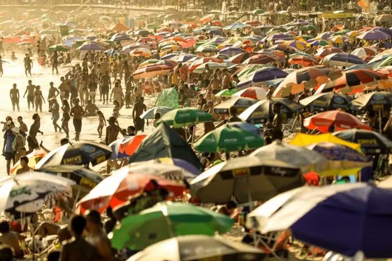 Calor sufocante: com 60,1ºC, Rio atinge recorde de sensação térmica