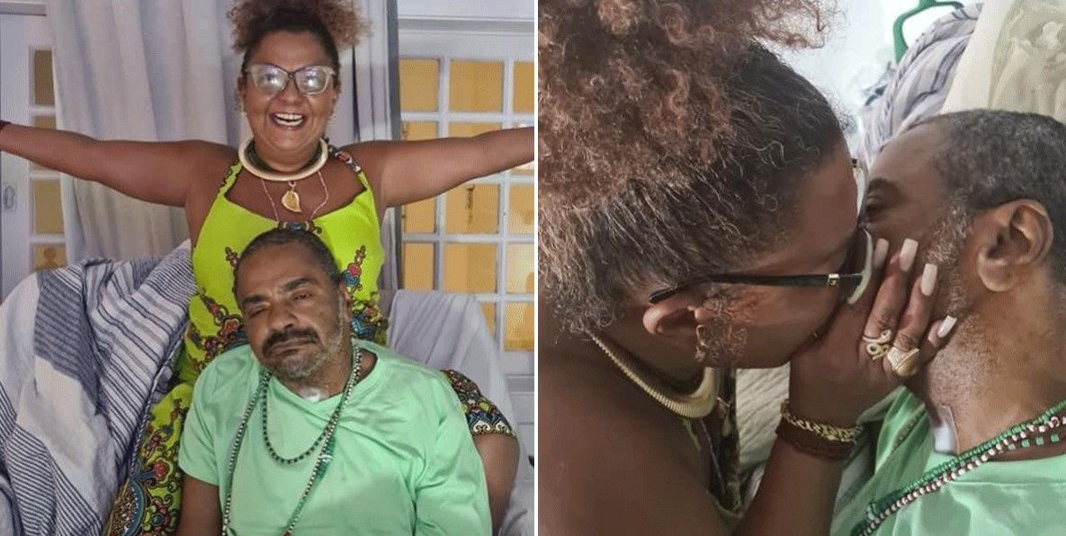 Esposa de Arlindo Cruz relembra de momento íntimo com marido; assista