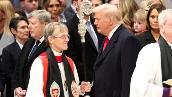 Bispa pede para Trump respeitar minorias e presidente reage: ‘Nada empolgante’