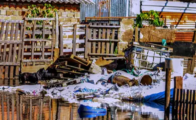 Engenheiros de outros estados ajudam a vistoriar imóveis em Canoas