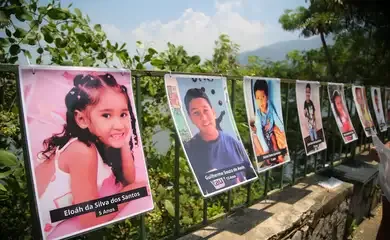 Memorial no Rio volta a ter fotos de crianças vítimas de bala perdida