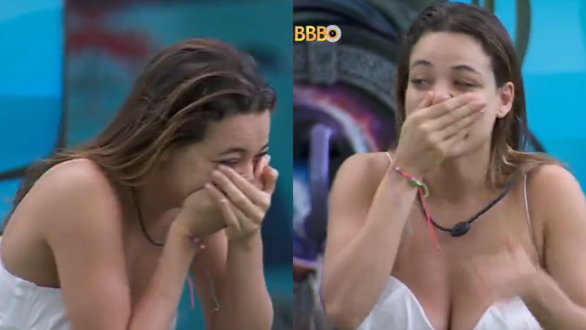 BBB24: Beatriz acorda brother com pum alto e vira piada na web