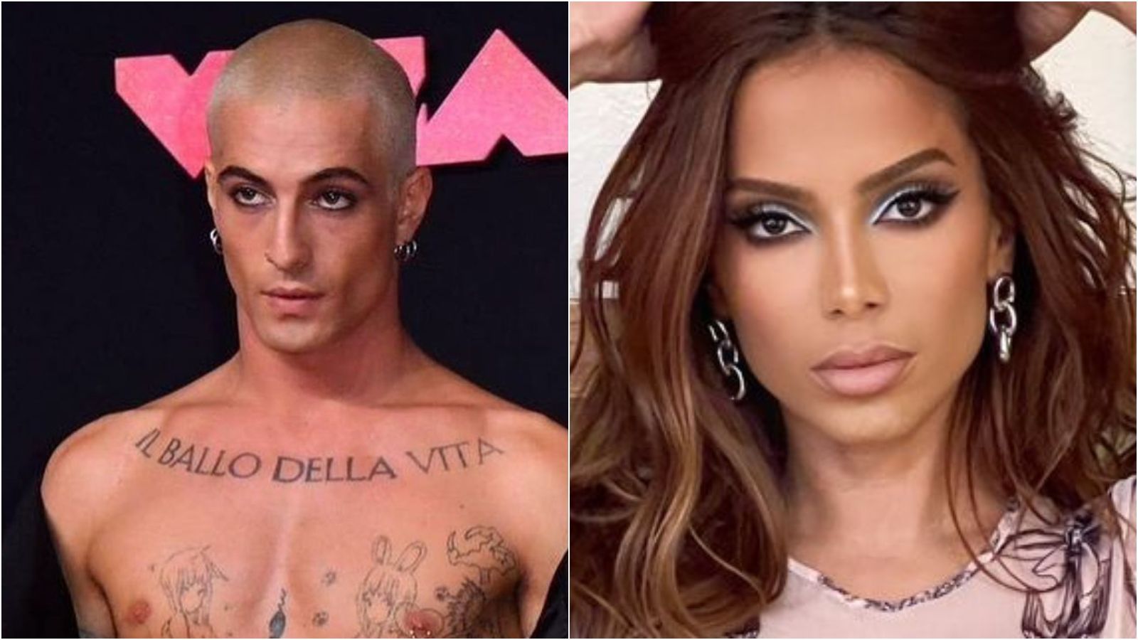 Cantor do Måneskin seria novo affair de Anitta; conheça Damiano David