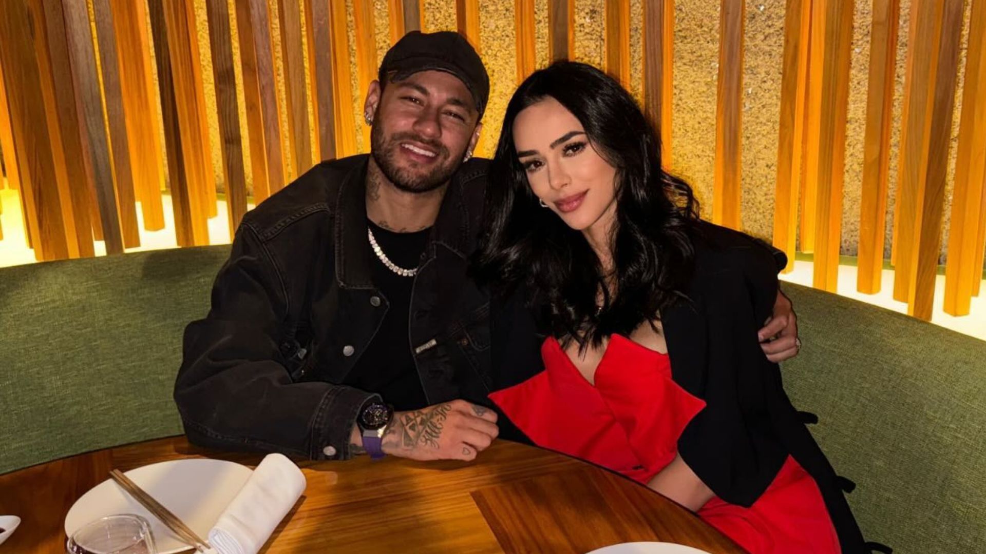 Após nascimento de terceira filha, Neymar tem jantar romântico com Bruna Biancardi