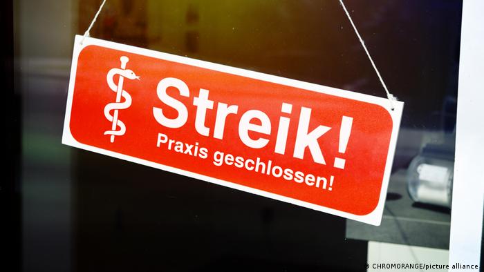 Médicos alemães decidem fazer greve durante alta de infecções