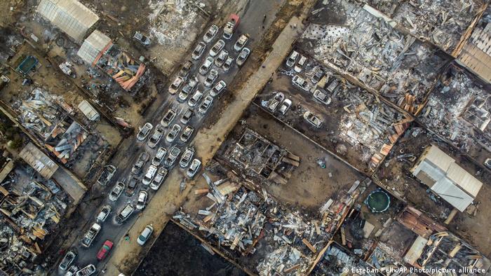 Incêndios florestais no Chile deixam mais de 50 mortos