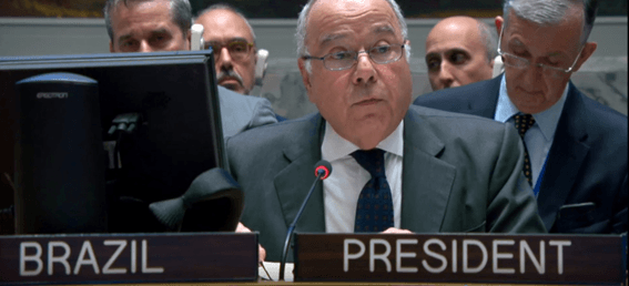 Mauro Vieira faz discurso duro no Conselho de Segurança da ONU