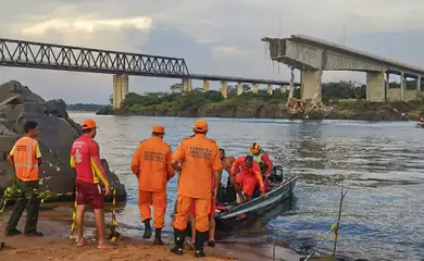Risco de desabamento suspende buscas na ponte entre o MA e TO