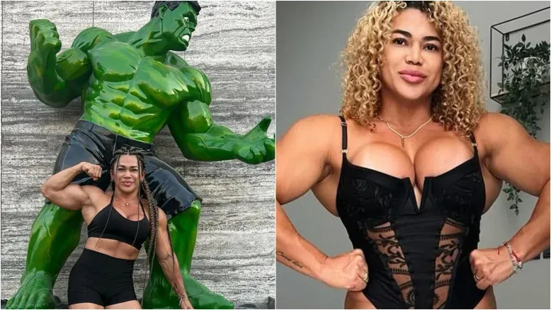 Fisiculturista conhecida como ‘Mulher-Hulk’ é morta a marteladas pelo marido