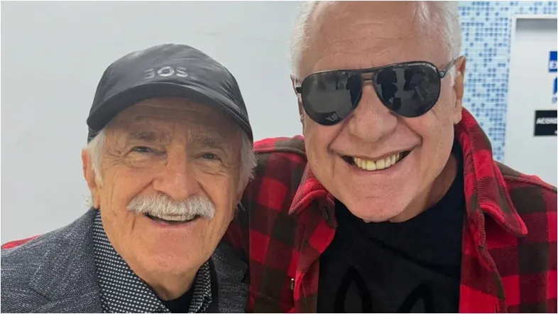 Ary Fontoura compartilha encontro com Antônio Fagundes, seu colega de ‘A Viagem’