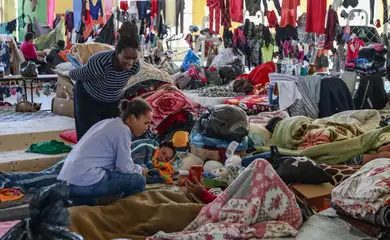 No maior abrigo do RS, moradia é principal preocupação das famílias