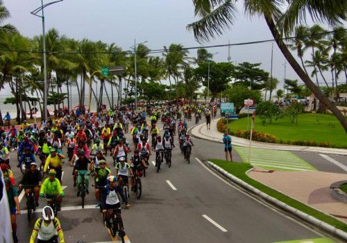 Passeio ciclístico do IMA reúne três mil ciclistas em defesa do meio ambiente