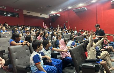 Estudantes de escolas municipais aprendem sobre a Caatinga no cinema