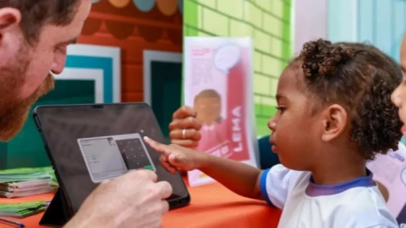 Crianças vivenciam a cidadania de forma lúdica em circuito promovido pela Secretaria da Primeira Infância