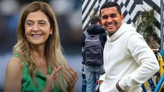 Leila chama Dudu de covarde e desafia jogador no STJD: ‘Vem encarar uma mulher’