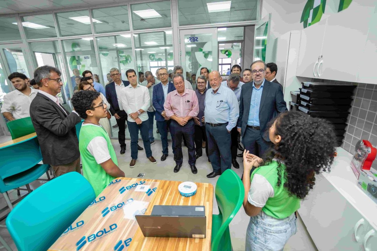 SESI inaugura nova Escola de Referência em Alagoas, com foco na educação inovadora