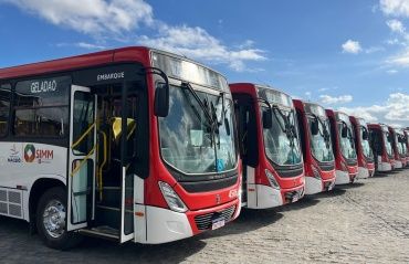 Vinte novos Geladões ampliam frota de ônibus climatizados em Maceió