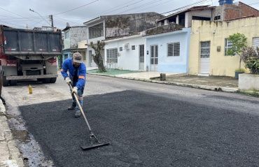 Operação Tapa-buraco utilizou quase 5 mil toneladas de asfalto no mês de julho