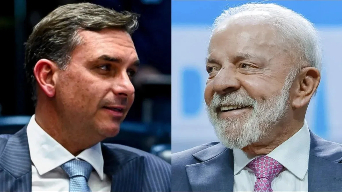 Lula lidera com 40% no 1º turno e 47% no 2º turno contra Flávio Bolsonaro