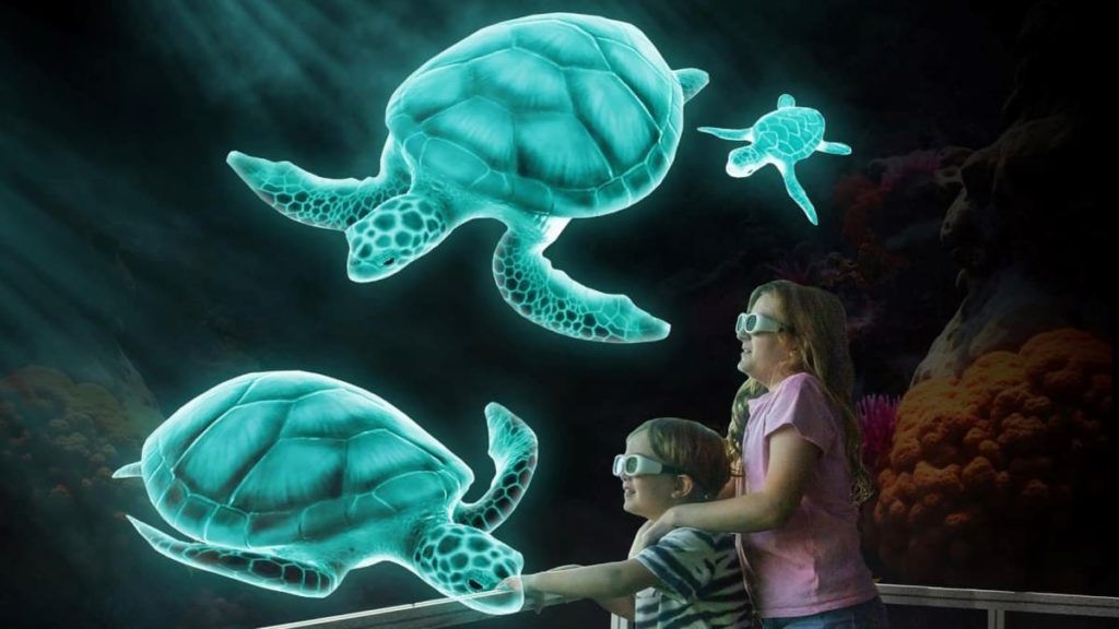 Esqueça as jaulas e animais. Austrália abre zoológico só com hologramas