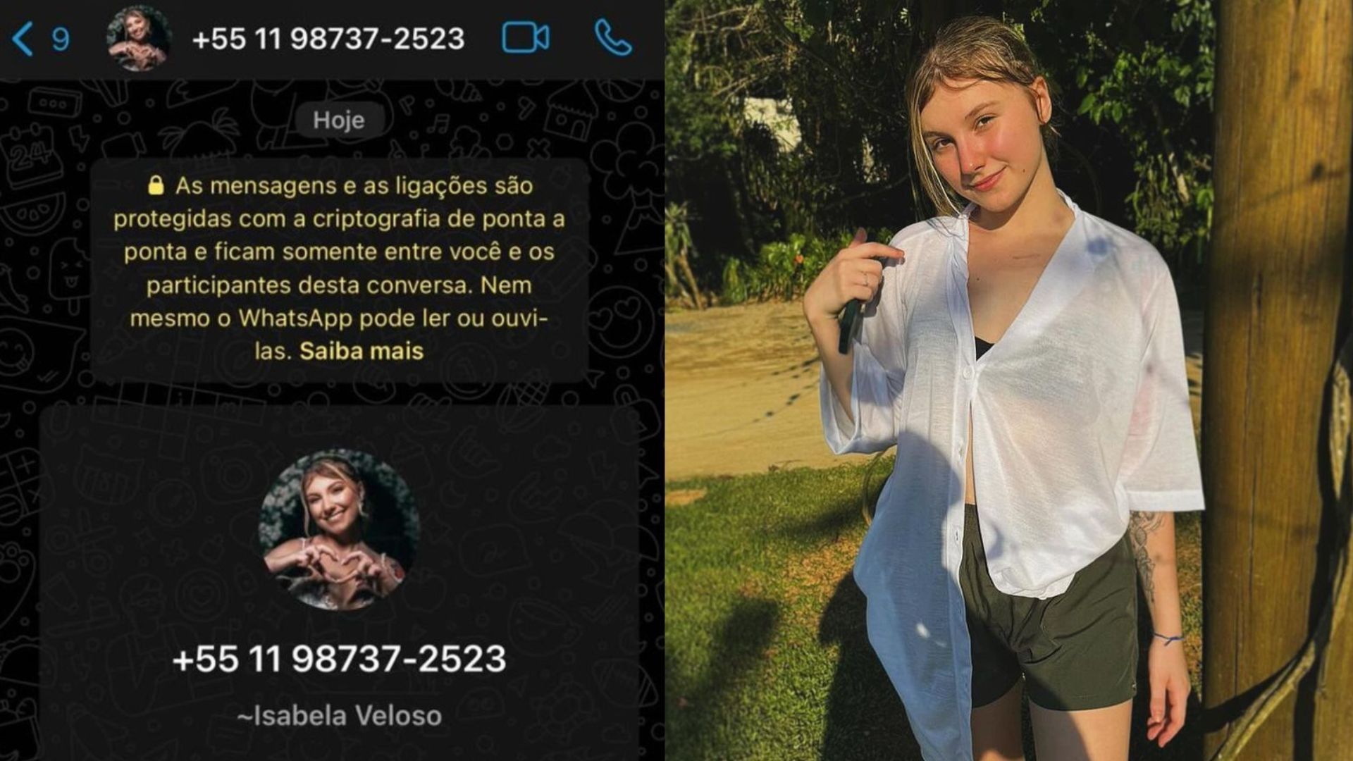 Influencer com câncer terminal, Isabel Veloso denuncia golpe financeiro com seu nome