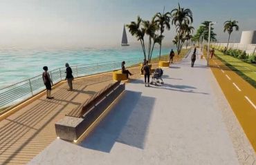 Obra de urbanização no Porto de Maceió vai garantir espaço de transformação, lazer e contemplação ao Jaraguá