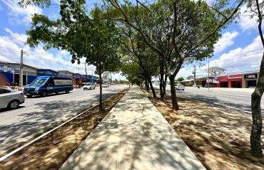 Ciclovia da Durval de Góes Monteiro avança com 84% da concretagem concluída