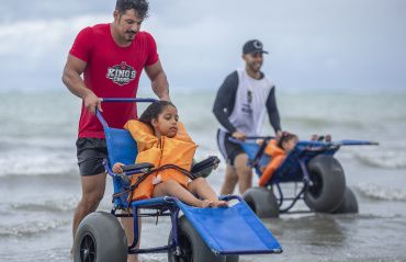 Praia Acessível realiza edição especial em alusão ao Dia Internacional da Síndrome de Down